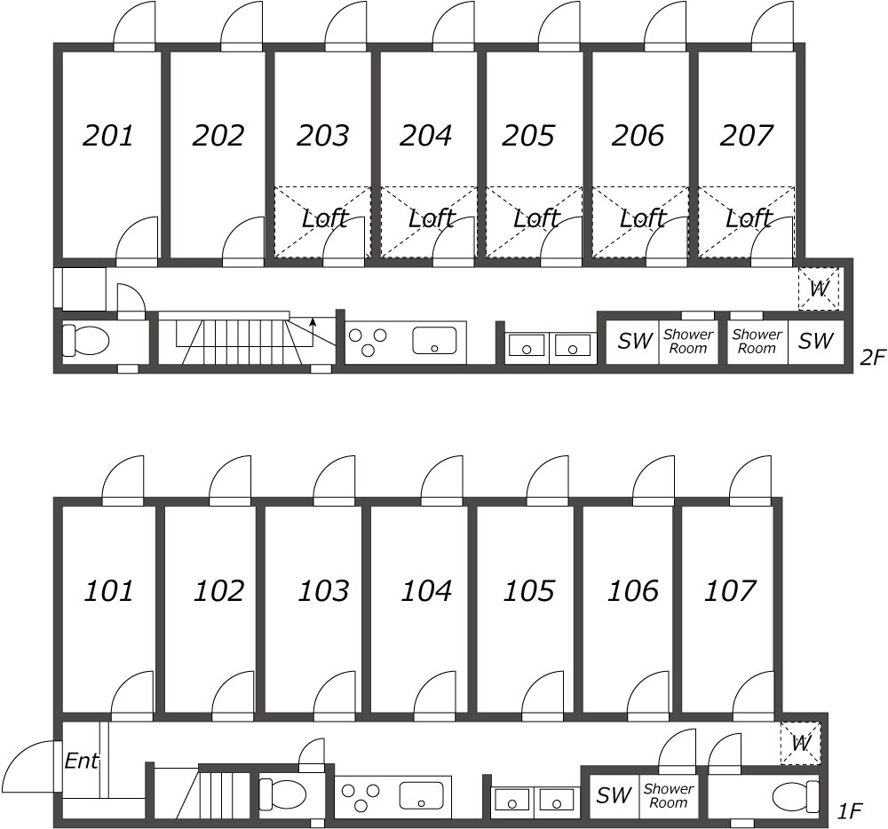 K326 TOKYO β 이타바시혼쵸7間取り図