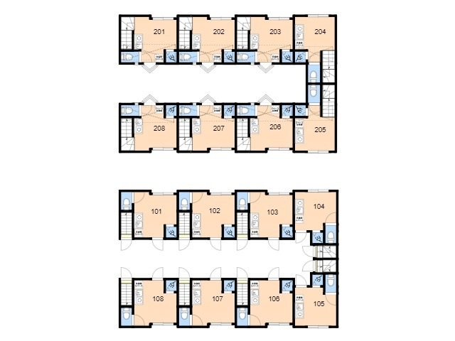 K335 TOKYO β 니시아라이다이시니시7間取り図