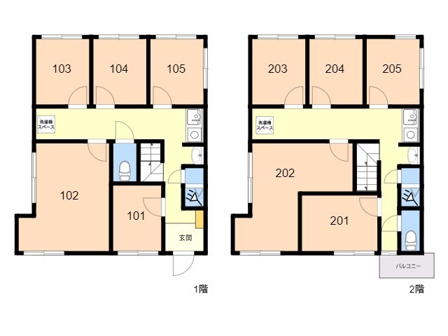 K356 TOKYO β 모토하스누마2間取り図