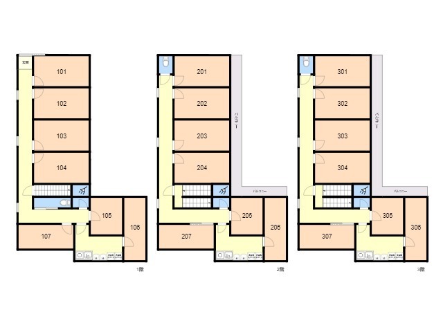 K396 TOKYO β 게이큐카마타2間取り図