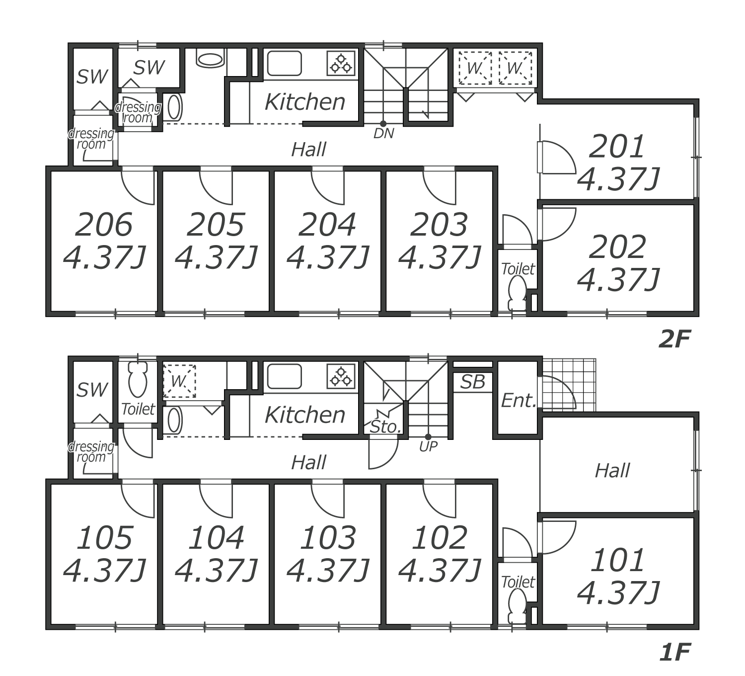 L150 TOKYO β 梅島10間取り図