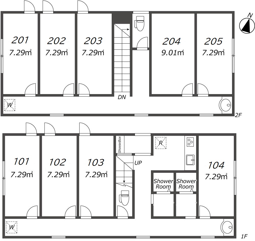 K458 TOKYO β 신시바마타5間取り図