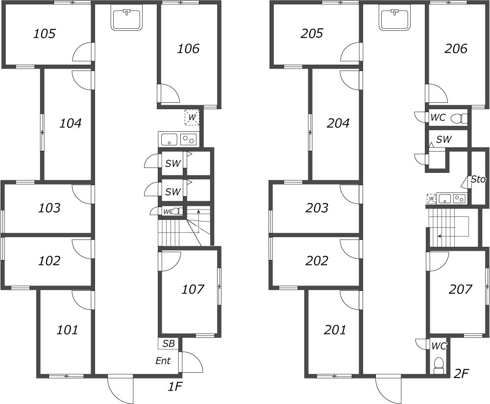L171 TOKYO β 宮の坂間取り図