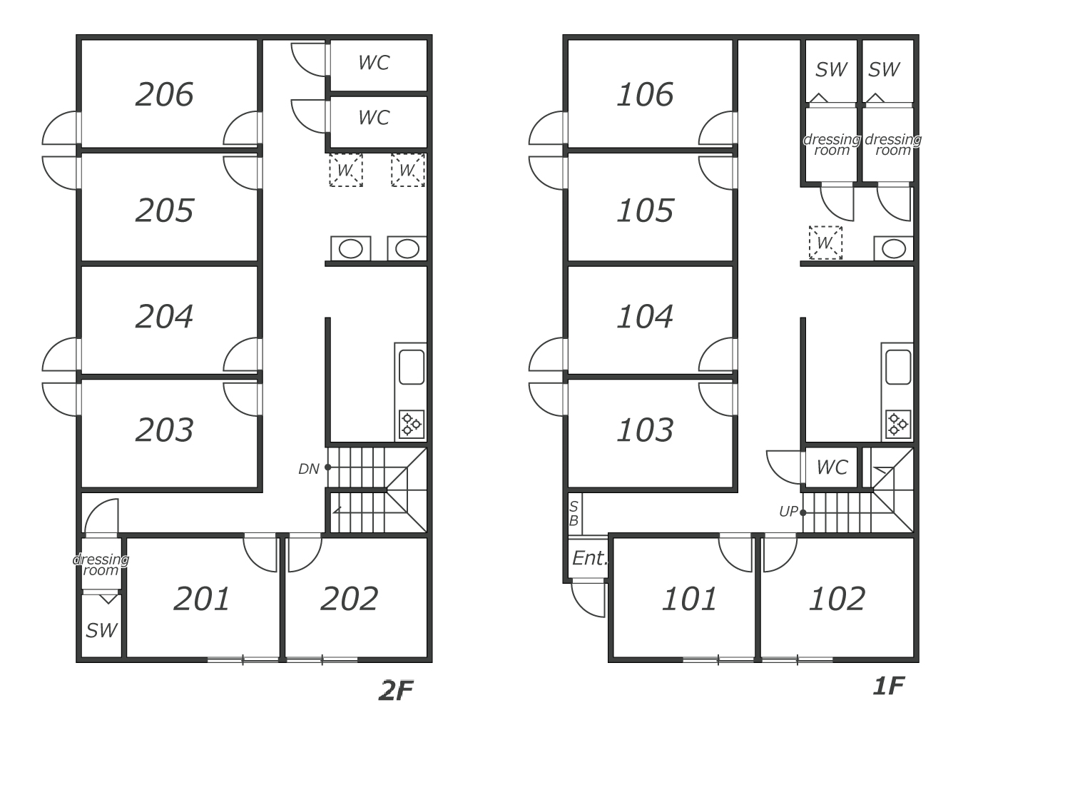 J62 TOKYO β 下高井戸6間取り図