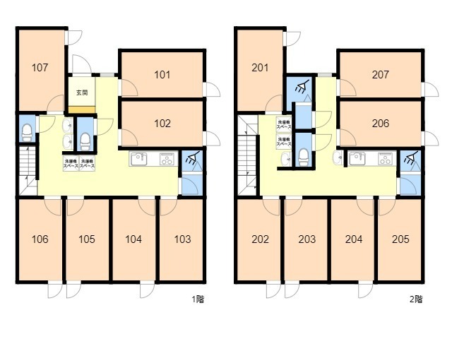 J166  TOKYO β Honancho 7間取り図