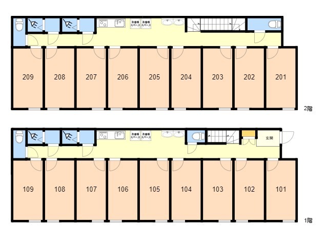 J221 TOKYO β Numabukuro 16間取り図