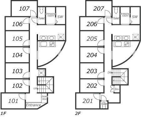 J143 TOKYO β 西馬込4間取り図