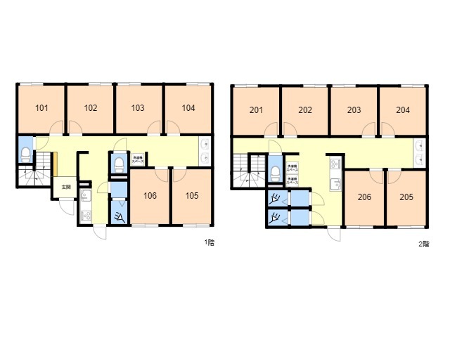 K71 TOKYO β Honancho 5間取り図