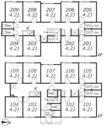 J145 TOKYO β 荻窪4間取り図