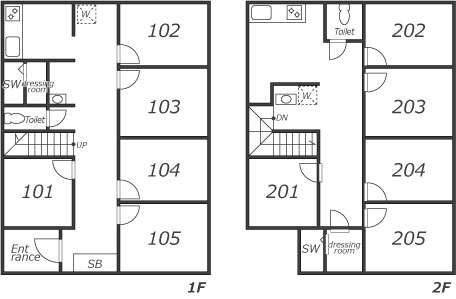 K157 TOKYO β 蓮根5間取り図