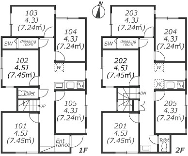 F27 TOKYO β 기타아야세13間取り図