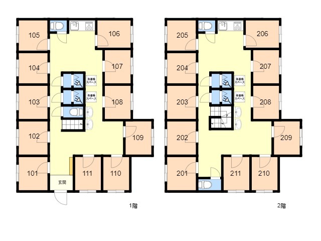 F52 TOKYO β 모토하스누마8間取り図