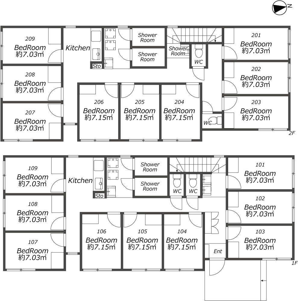 F59 TOKYO β 토리츠카세이16間取り図