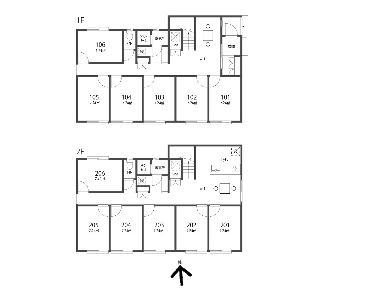 G21/K13 Tokyoβ Kohoku 2間取り図