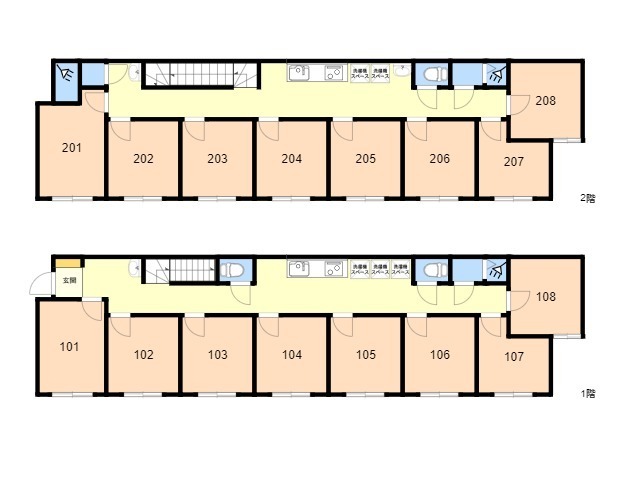F89 TOKYO β 오지마4間取り図