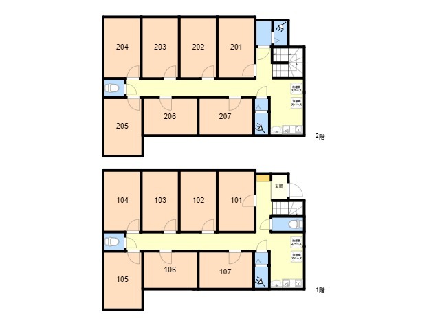 F90 TOKYO β 도부네리마13間取り図