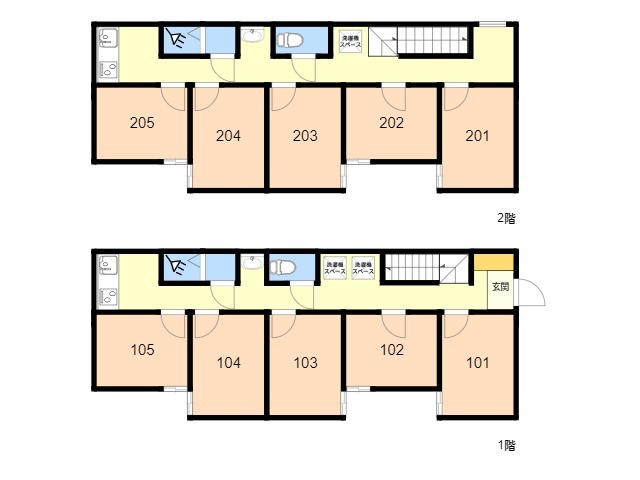 K518 TOKYO β Kita-Ayase 3間取り図