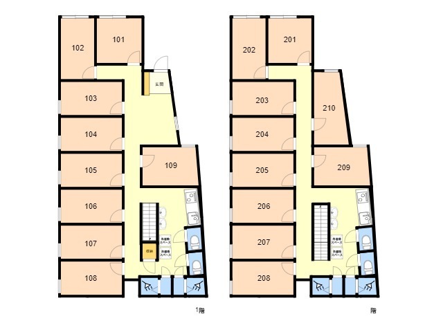 F60 TOKYO β Minami-Asagaya 5間取り図
