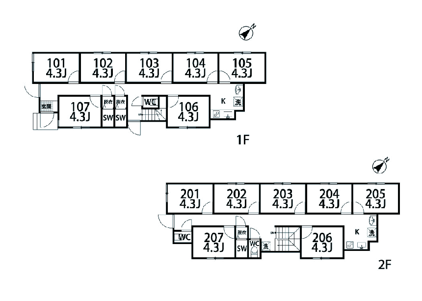 C21/J176 Tokyoβ조시키3間取り図
