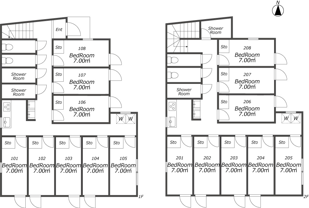 F92 TOKYO β Nerima-Kasugacho 10間取り図