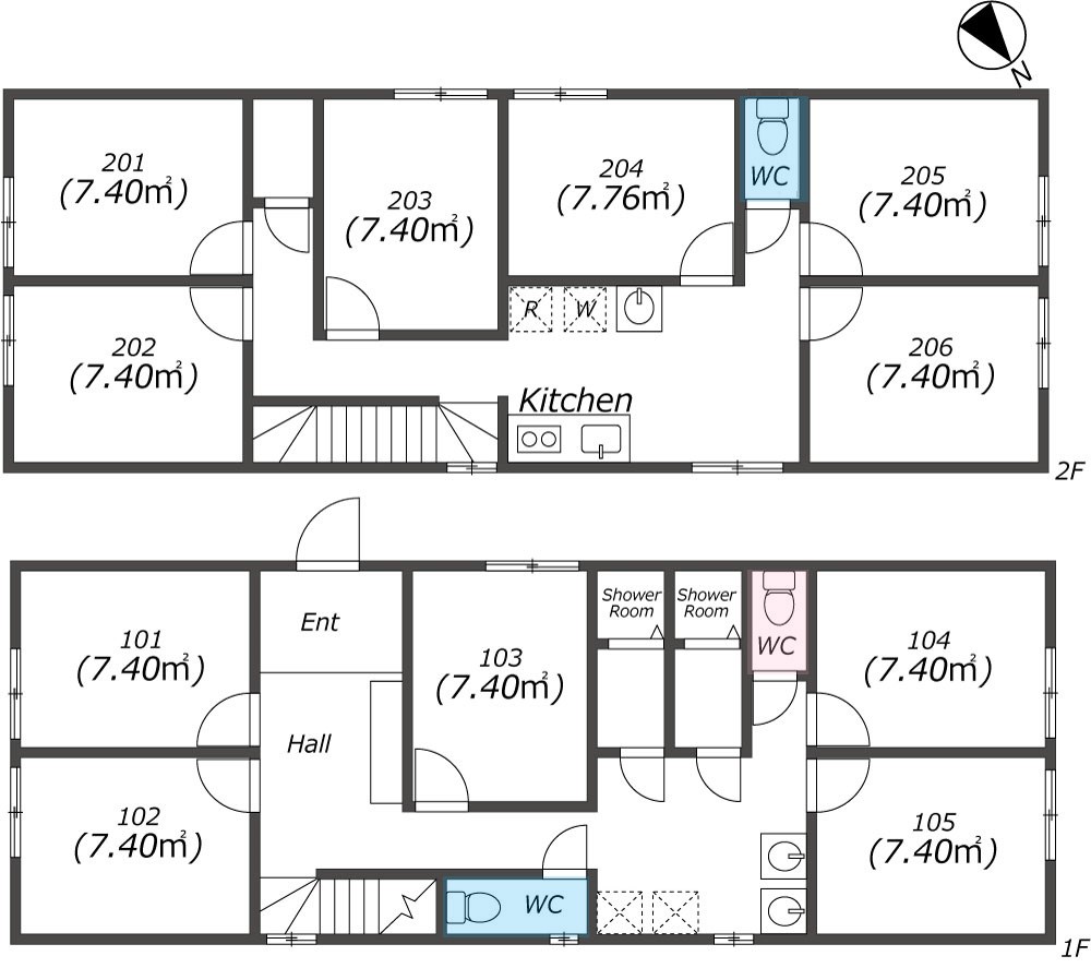 K285 TOKYO β 柴又5間取り図
