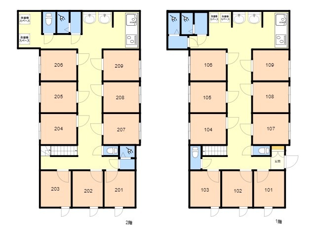 F82 TOKYO β 新江古田9間取り図