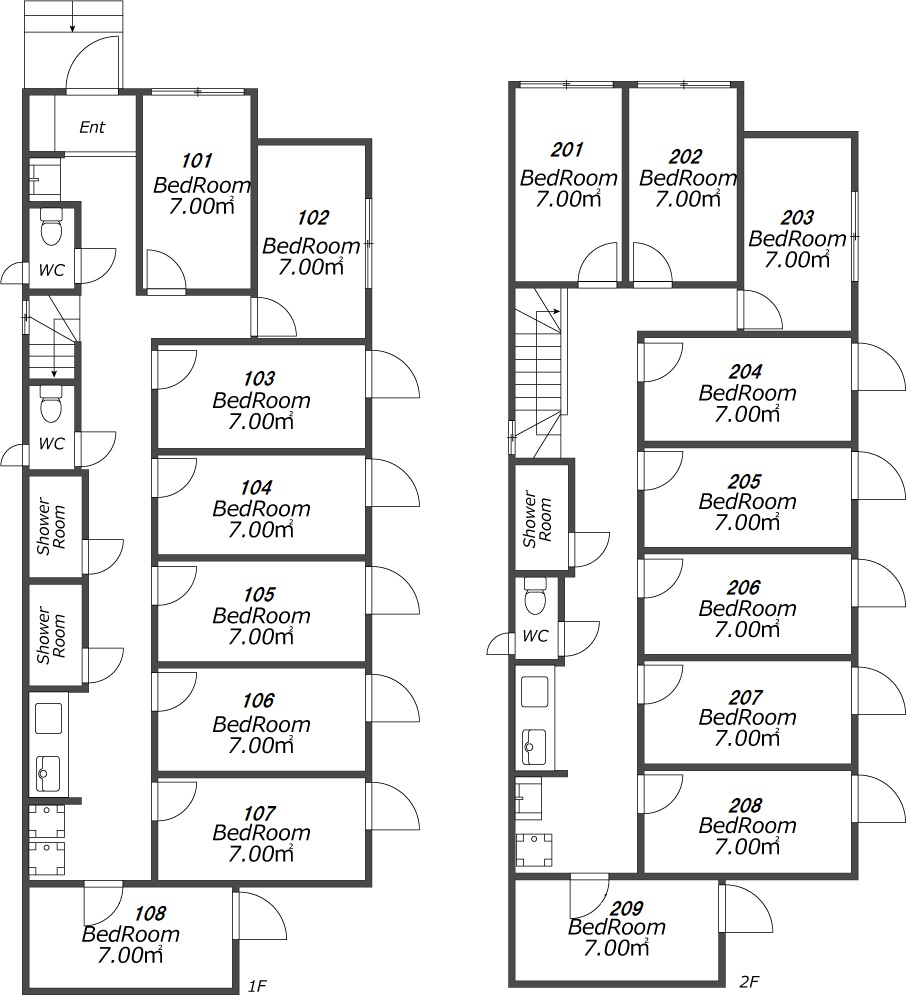 K354TOKYO β 豪徳寺間取り図