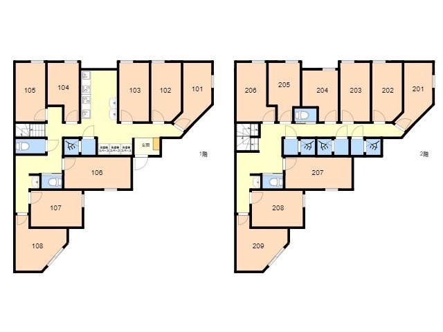F39TOKYO β 椎名町7間取り図