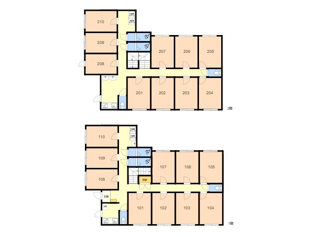 K464TOKYO β 赤羽2間取り図