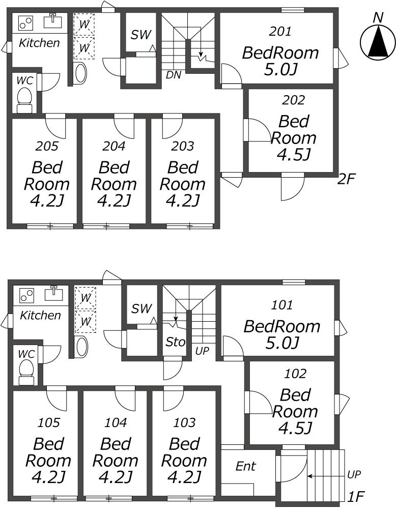 K410 TOKYO β 松戸間取り図