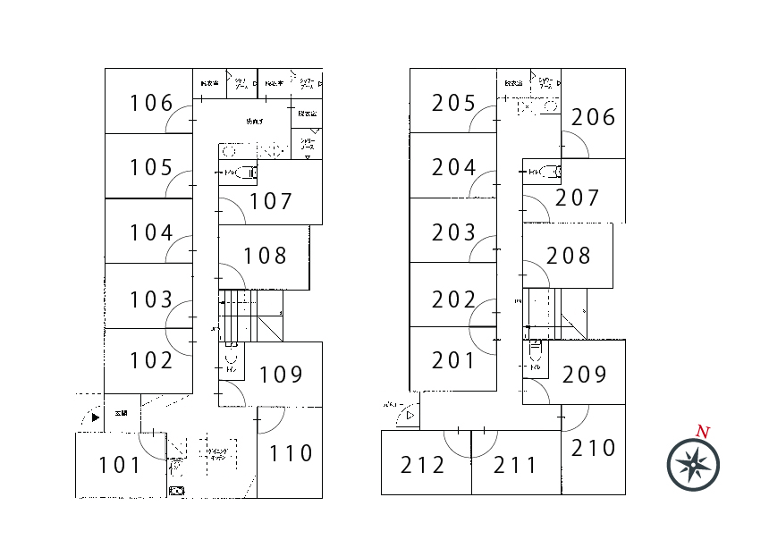 G131 Ekoda Kotobuki RESIDENCE 間取り図