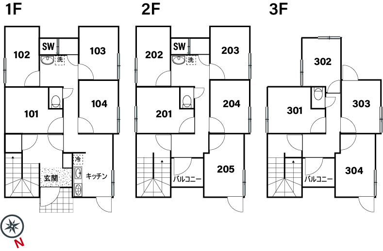 G127/K1 Tokyoβ시무라사카우에산쵸메6間取り図
