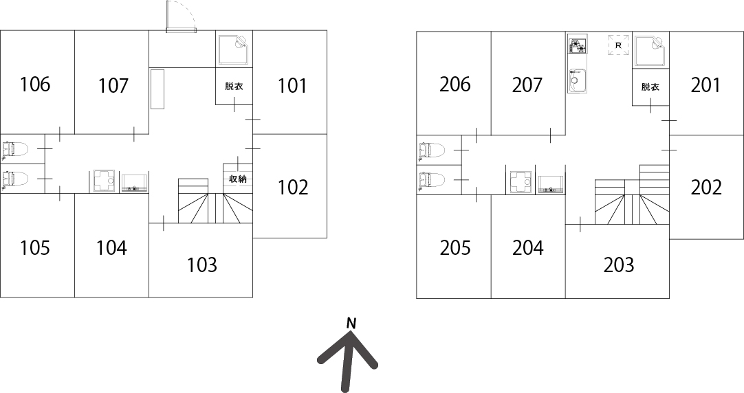 S53/K391 Tokyoβ야자이케3間取り図